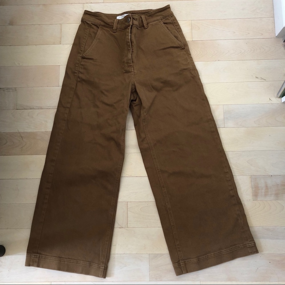 Everlane Wide Leg Crop Pant